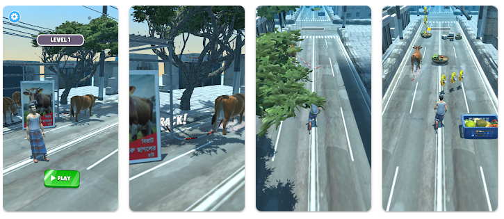 Catching the Cow gameplay
